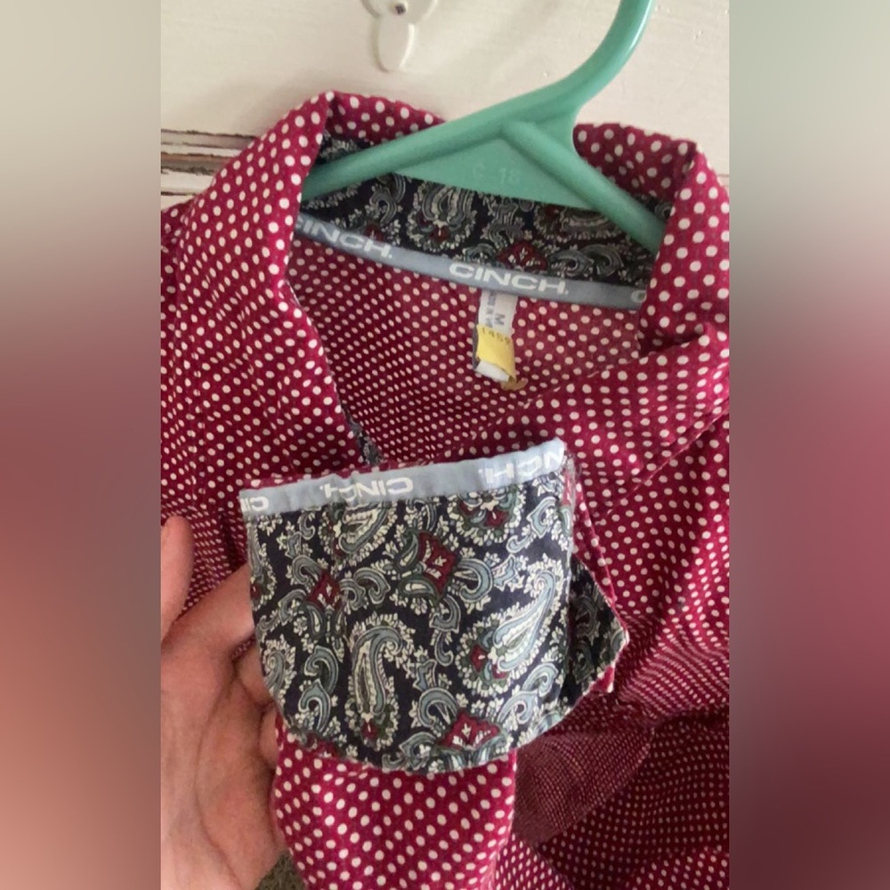 Cinch button down!!!